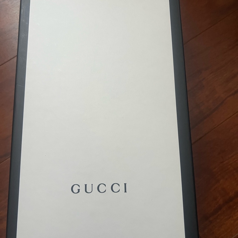 Gucci Designer Shoe Box